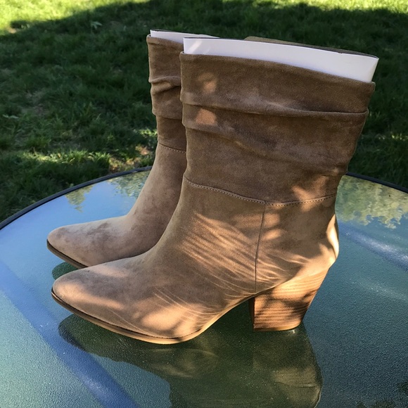 Universal thread new ankle boots memory foam taupe - Picture 3 of 9